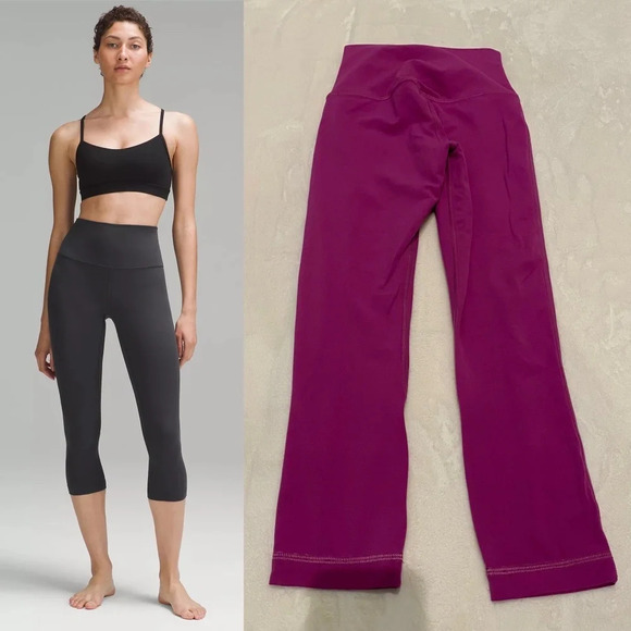 lululemon Align™ High-Rise Crop 21", Purple 16543 - Picture 1 of 13